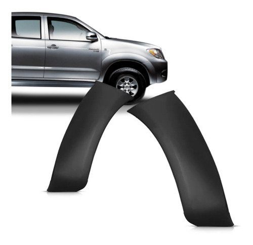 Par Moldura Parachoque Dianteiro Hilux 2005 2006 2007 2008