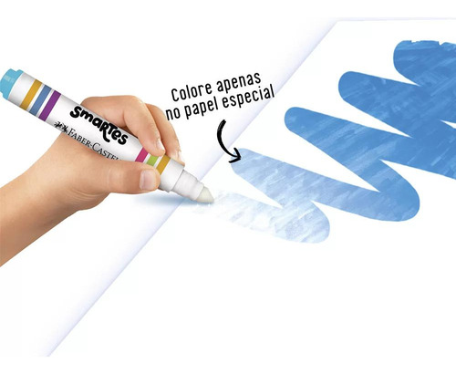 Kit Colorir 5 Canetinhas Mágicas Faber-castell Princesas