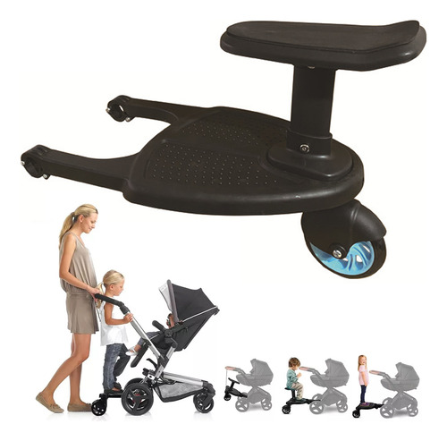 Pedal Auxiliar Para Cochecito De Bebé Con Asiento
