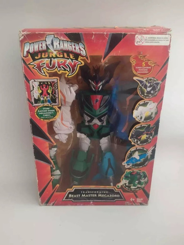 Power Rangers Jungle Fury Transforming Beast Master Megazord