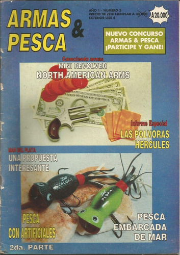 Revista Armas & Pesca Pack X 5 N° 5, 7, 9, 10 Y 11