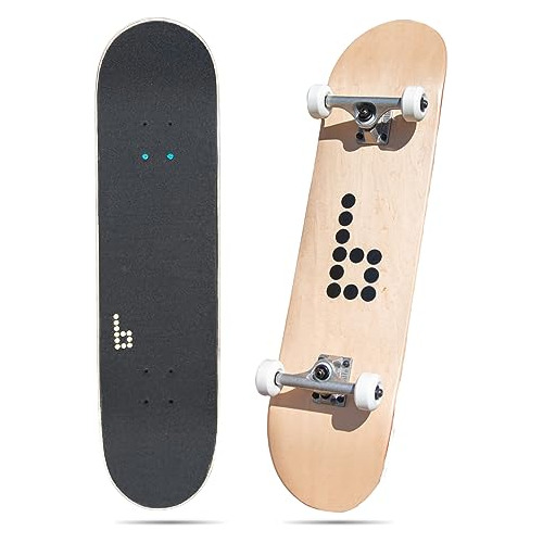 Braille Full Skateboard For Adults Adolescentes Boys Girls