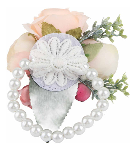 Imagen 5 de 10 de Flor De Mano 2pcs/bolsa Muñeca De Dama De Honor Artificial P