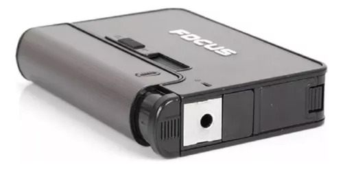 Cigarrera De Bolsillo Focus Jd-yh001: Estilo Y Portabilidad Gris