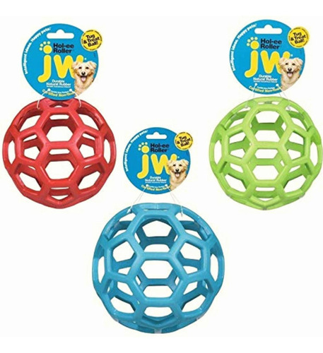 Jw Pet Tough By Nature Hol-ee Roller, Size 8, Assorted