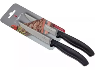 Cuchillo Victorinox Cocina Steak Profesional Dentado X2 Ud