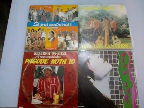 Disco de Vinil Só pra contrariar e seus convidados - Vol. 02, LP´s