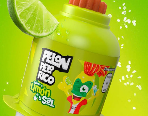 Pelón Pelo Rico Sal Y Limón De 30g Con 10 Piezas