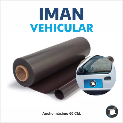 Iman Vehicular Impreso Full Hd  1x0.6 Mts  Personalizado