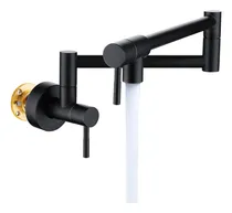 Comprar Grifo De Llenado De Ollas - Negro Mate, Plegable, 2 Asas