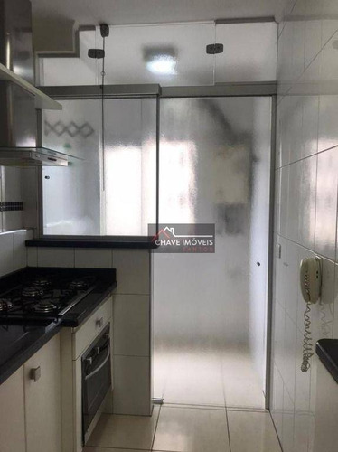 Imagem 9 de 26 de Apartamento À Venda, 78 M² Por R$ 527.000,00 - Aparecida - Santos/sp - Ap3072