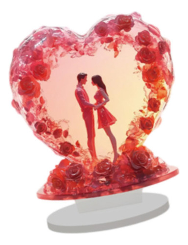 Letrero De Mesa Con Forma De Corazón Para San Valentín,