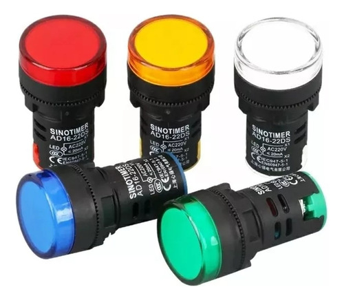 Luz Piloto Led Rojo 220v