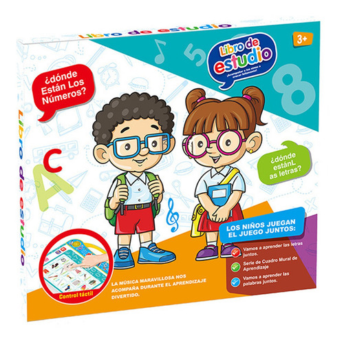 Spanish English Reading Book Kids Early Childhood Learning