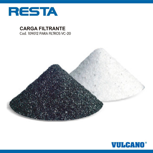 Carga Filtrante Filtro Vulcano Vc20
