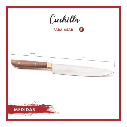 Imagen 3 de 7 de Cuchillo Artesanal Acero N4 Mission