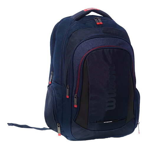 Imagen 9 de 9 de Mochila Porta Notebook Urbana Wilson Gym Reforzada Deportes