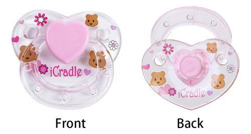 Juego De Chupetes Con Imanes Reborn Dolls, 4 Accesorios Y Su