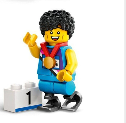 Minifiguras Lego Serie 25 Sprinter Con Accesorios