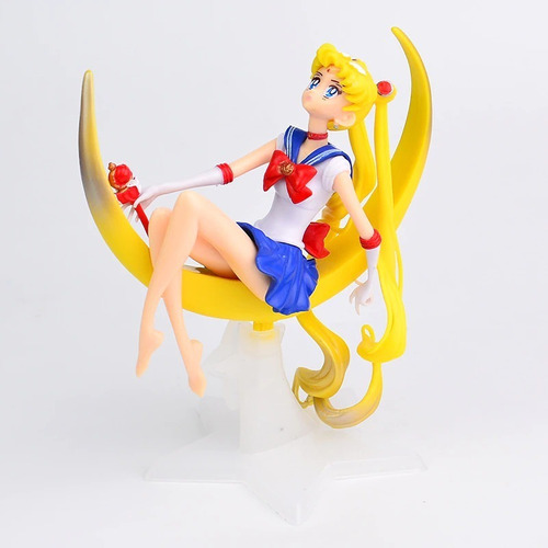 Figura  Sailor Moon Serena Con Base 