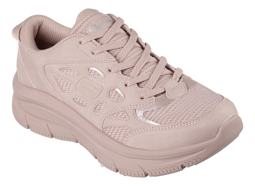 Zapatillas Skechers Mujer Modern D'lux 158584-ros Rosado