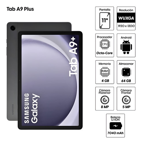 Tablet Samsung Galaxy Tab A9+ Plus 11'' 128gb 8gb (sm-x210)