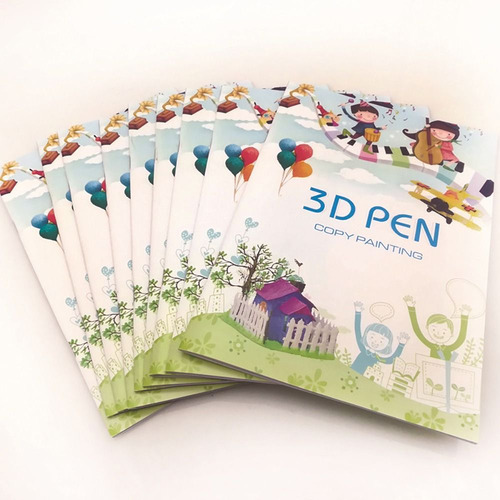 Modelo De Estênceis De Desenho: Álbum De Impressão 3d, Livro