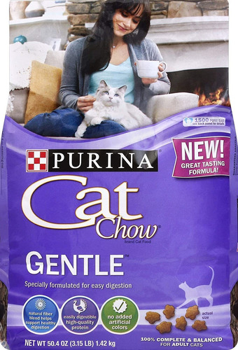 Purina Chow, Comida Suave Para Gatos 3.15lb Bolsa