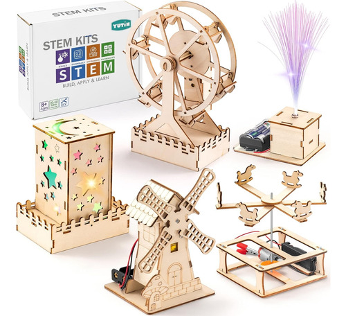 Kit De Robots Para Armar Varios Experimentos, Stem Niños