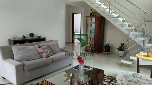 Imagem 5 de 30 de Casa Duplex De Alto Padrão Com 5 Dormitórios Sendo 3 Suítes Em Rio Das Ostras/rj. - Ca0951