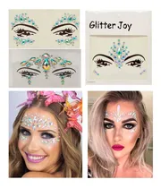 Comprar 2 Tatuajes Temporal Gemas Piedras Preciosas Maquillaje 