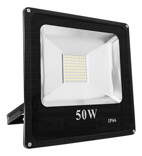 Reflector Led 50w Exterior Alta Potencia Multiled Ip66 Frio