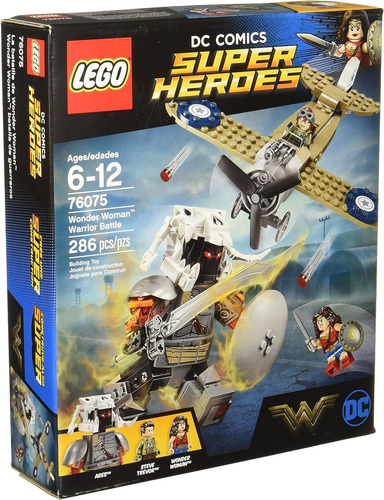 Lego Super Heroes 76075 Mujer Maravilla Guerrera De Batalla