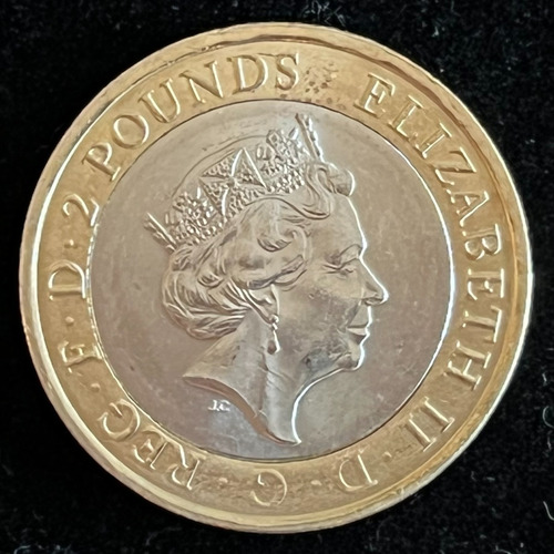 Moedas Oficiais 'os 5 Retratos Da Rainha Elizabeth'