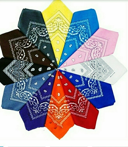 Imagen 2 de 9 de Bandana Varios Colores