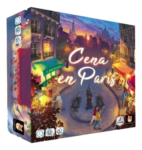 Cena En Paris - Juego De Mesa - Maldito Games