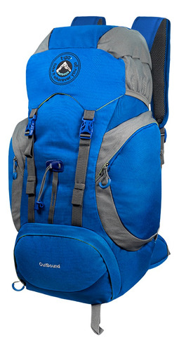 Mochila De Camping Mochilero Mujer Hombre 40 Litros + Funda