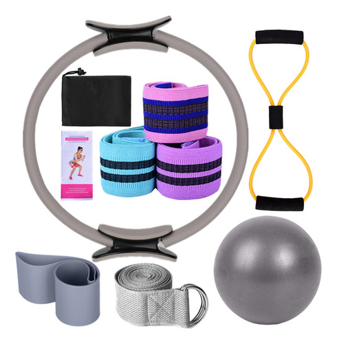 Set De Fitness Para Yoga En Casa Y Pilates Para Mujer, Para