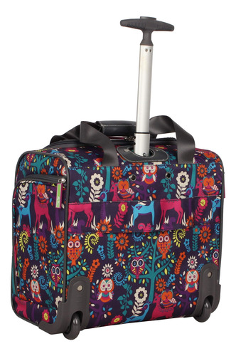 Equipaje Lily Bloom Designer Carry On, 15 Pulgadas, Ligero