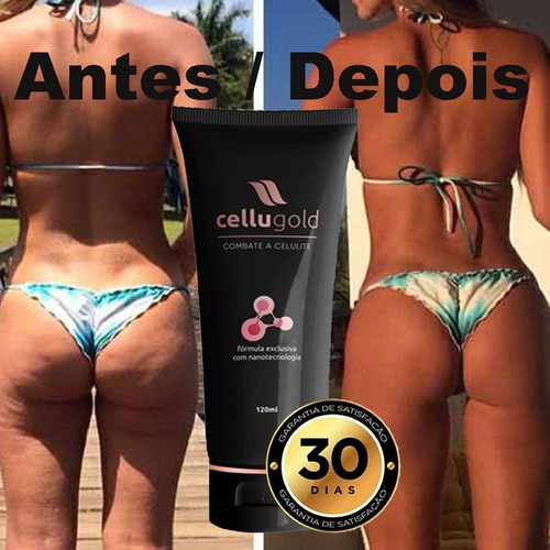 4 X Cellugold Creme Anti-celulite