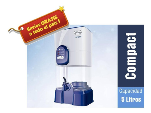 Pureit Compac 5 Litros Purificador Agua Unilever Pure It