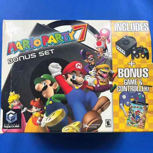 Game Cube Mario Party 7 Bundle 