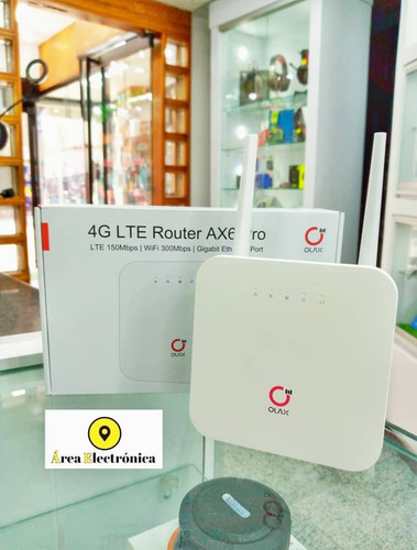 Imagen 5 de 6 de Wifi Inalámbrico Portátil Olax Ax6 Pro 4g Lte Móvil Liberado