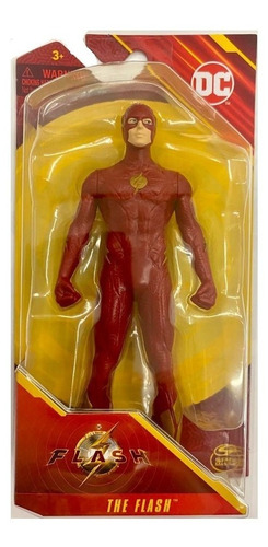 Muñeco Dc Figura Acción Flash 15 Cms Spin Máster Original 