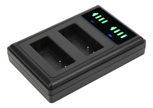 Bateria De Câmera Dual Dock, Porta Micro/tipo C, Tela Dupla