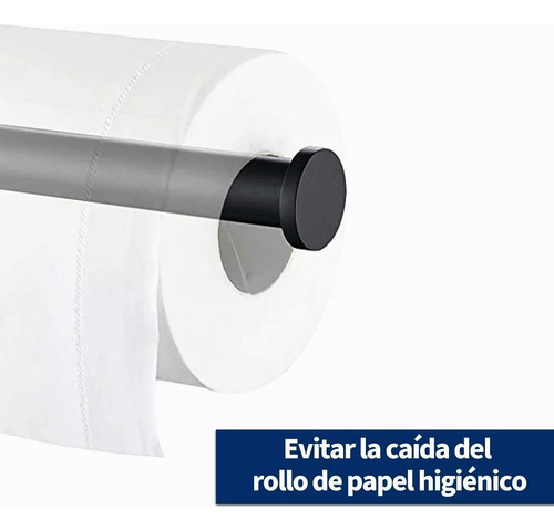 - Portarrollo De Papel Higiénico De Acero Inoxidable Para