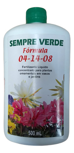 Fertilizante Sempre Verde Npk 04.14.08-500ml Bonigo