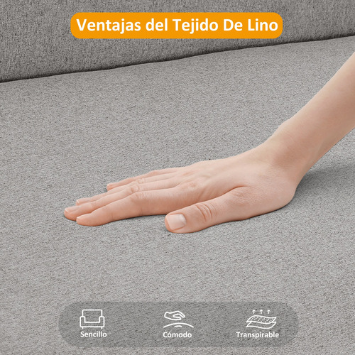 Sofá De 2 Plazas Compacto Loveseat Sofá Lounge Para Inicio