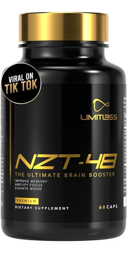 Nzt-48 Premium Brain Booster  Suplemento Cerebral Nootropic