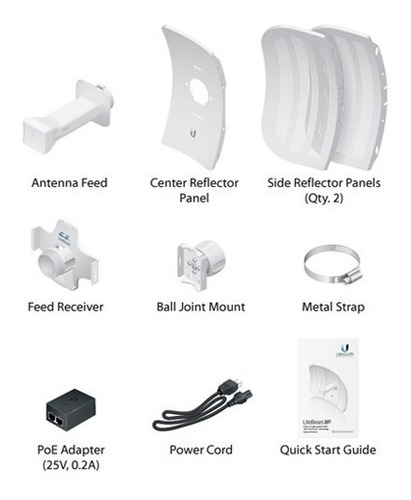 Ubiquiti Airmax Litebeam Lbe-m5-23 Cpe 5ghz 23dbi 316mw +poe